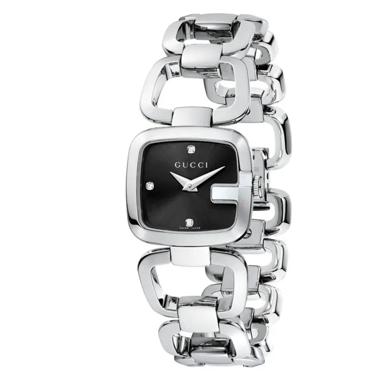 Gucci Women’s | Quartz Stainless Steel Black Dial 24mm YA125509