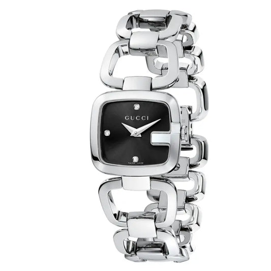 Gucci Women’s | Quartz Stainless Steel Black Dial 24mm YA125509