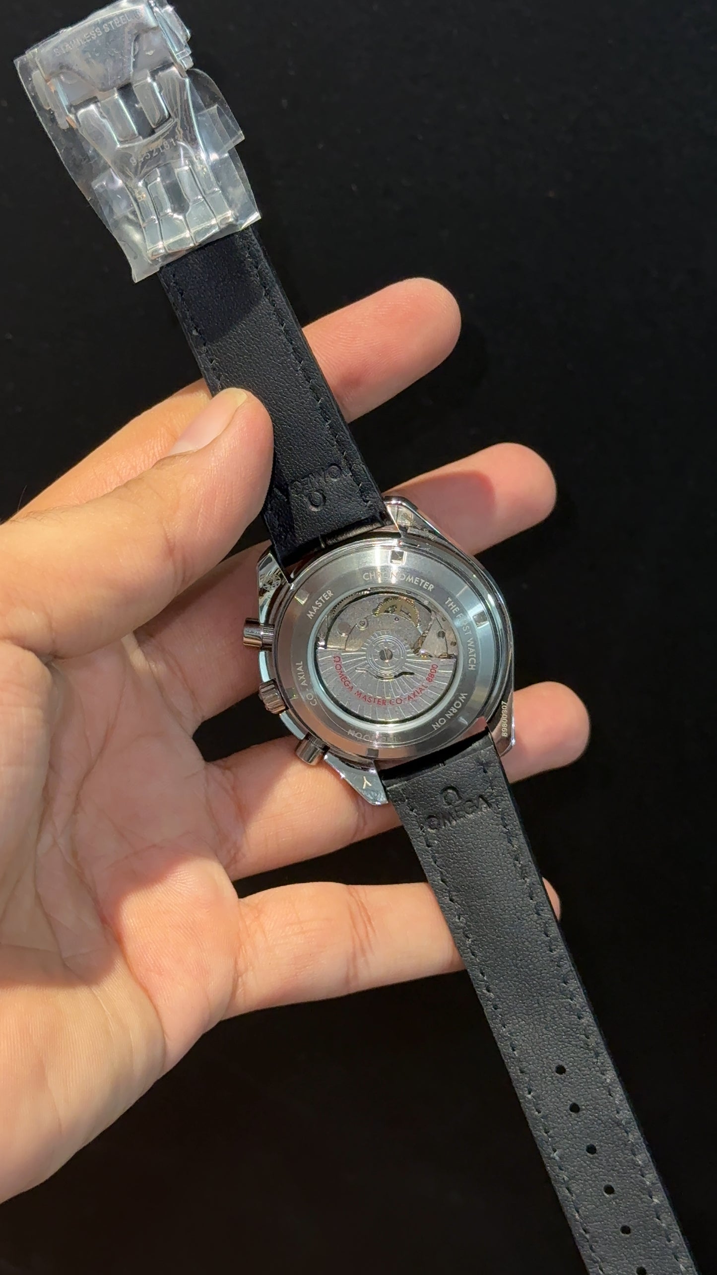 Omega Speedmaster | Black Bezel | Black Strap | Chrono | Black Dial