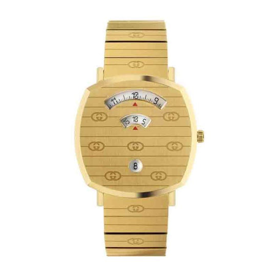Gucci Men’s | Quartz Gold Stainless Steel White Dial | 38mm Watch | YA157409