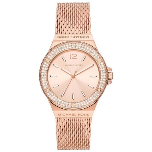 Michael Kors Women’s MK7336 |  Rose Gold Stainless Steel Rose Gold Dial 37mm