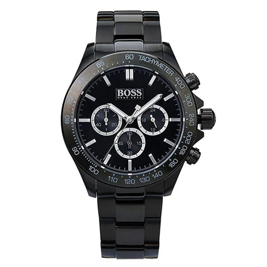 Hugo Boss Men’s | Quartz Stainless Steel Black | Dial 44mm 1512961