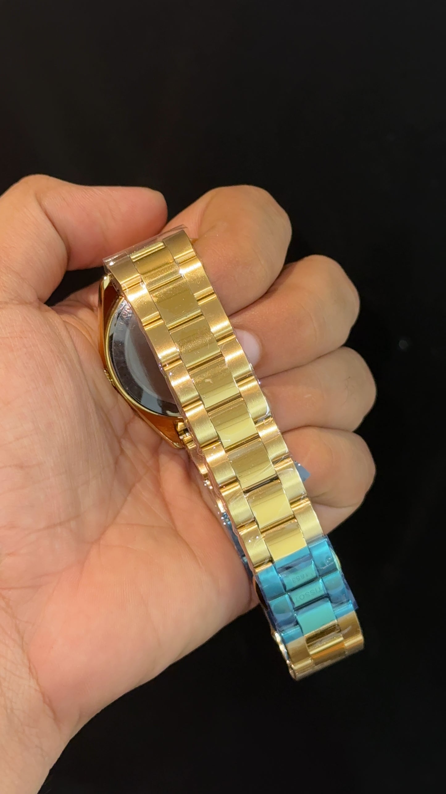 Tissot | Gold Oyester Chain | White Dial