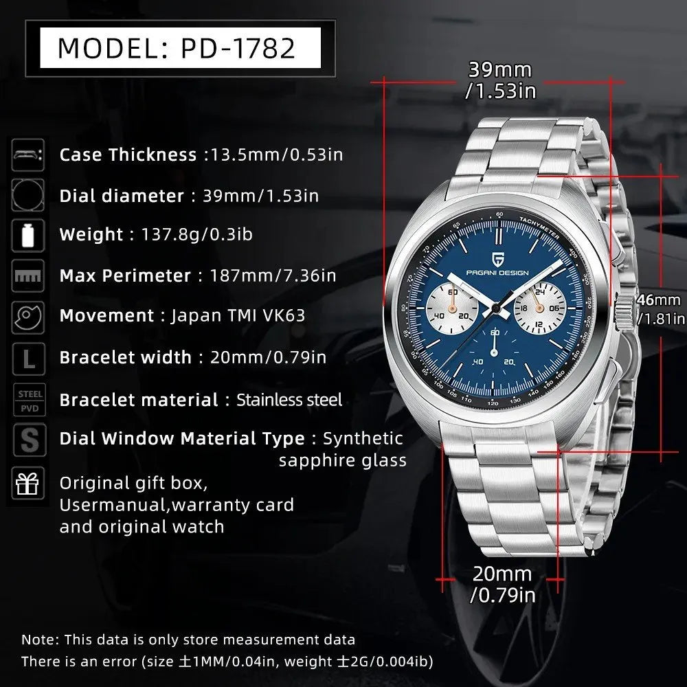 Pagani Design PD-1782 Heritage Series