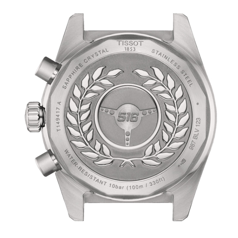 TISSOT Men’s Quartz Swiss Made Silver Stainless Steel Black Dial 40mm Watch T149.417.11.051.00