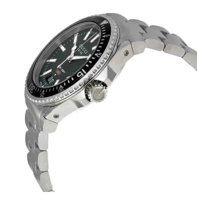 Gucci Men’s | Quartz Stainless Steel Black Dial 40mm YA136301
