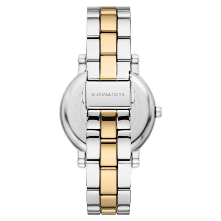 Michael Kors Women’s | Two Tone Stainless Steel Silver Dial 38mm MK7348