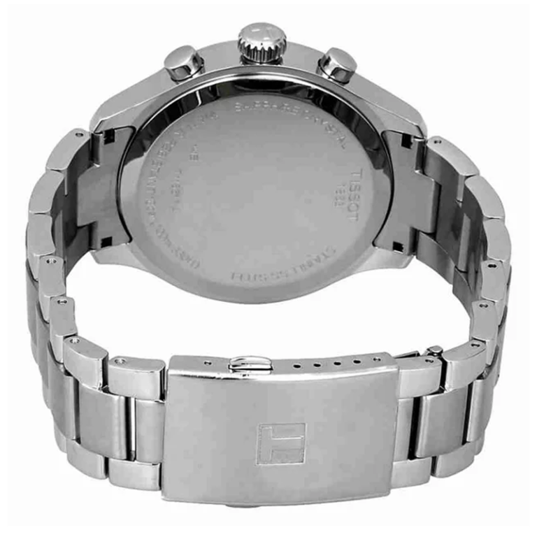 TISSOT Men’s Quartz Swiss-Made Silver Stainless Steel Blue Dial 45mm Watch T116.617.11.047.01