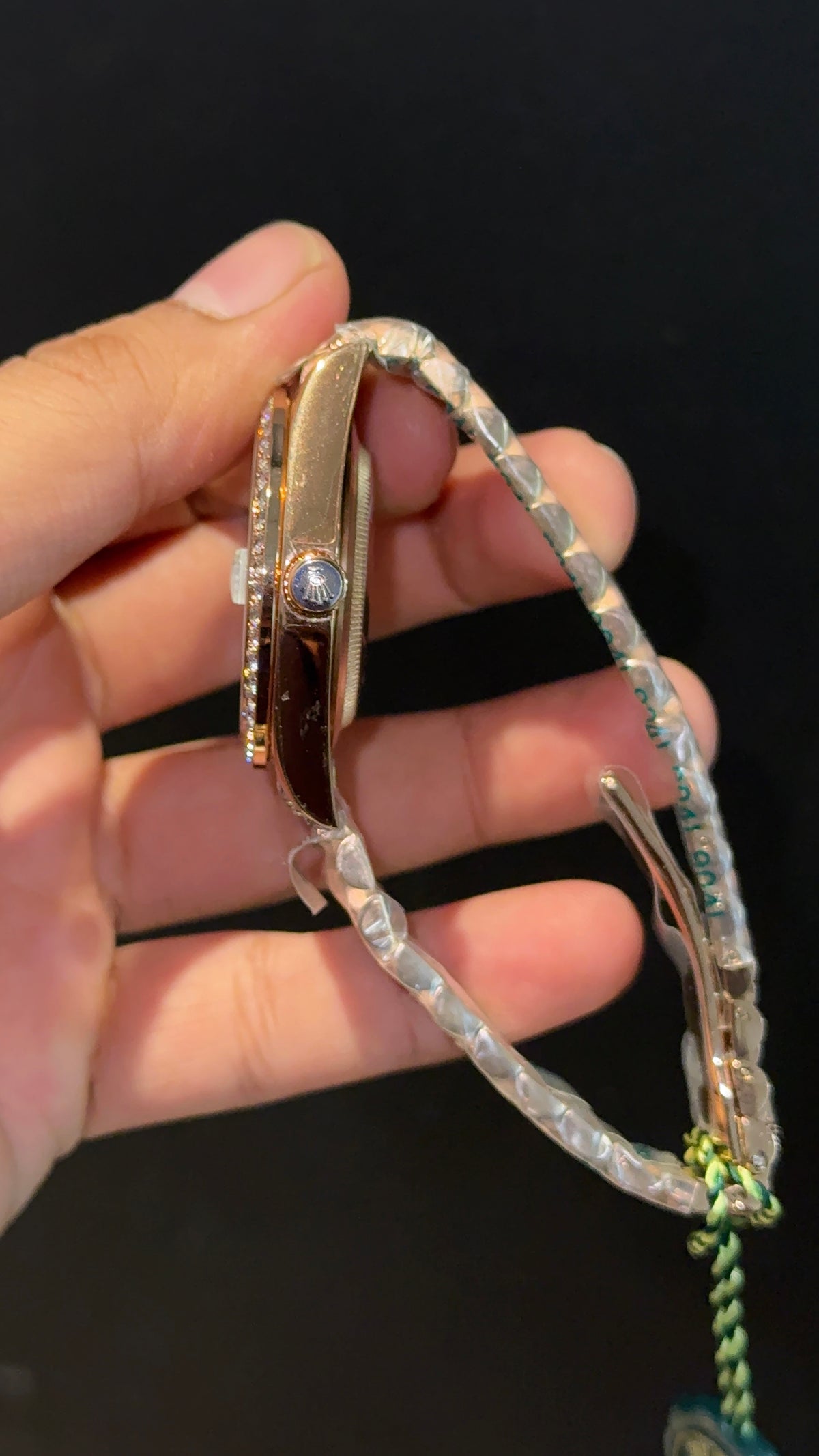 DayDate | Diamond Bezel | Rose Chain | Rose Mother Of Pearl