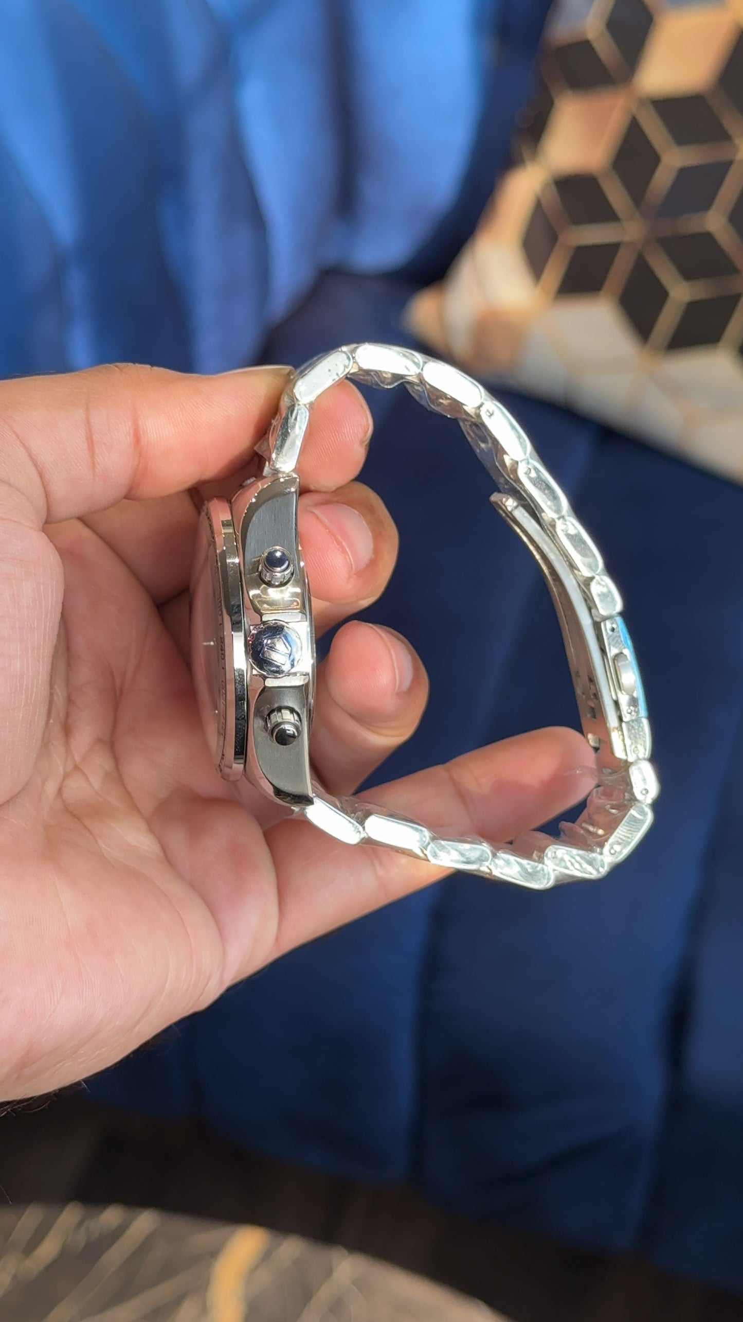 Carrera | Calibre 17 | Silver Chain | Blue Dial