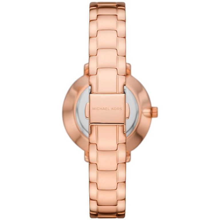 Michael Kors Women’s Quartz Rose Gold Stainless Steel Rose Gold Dial 32mm Watch MK1040