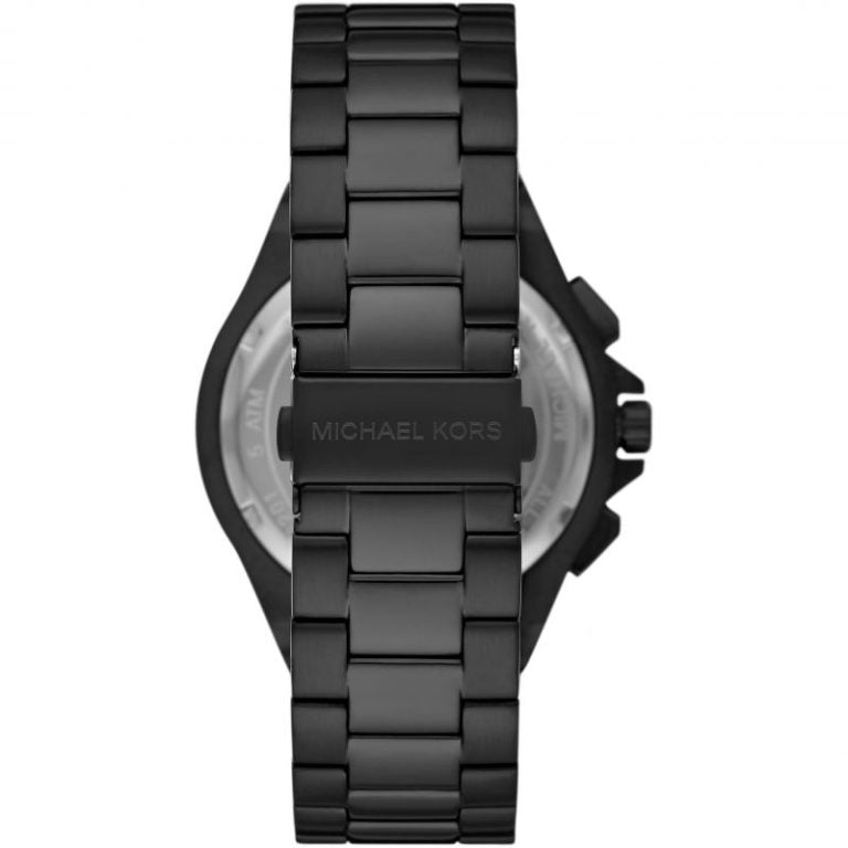 Michael Kors Men’s Quartz Black Stainless Steel Black Dial 45mm Watch MK8941
