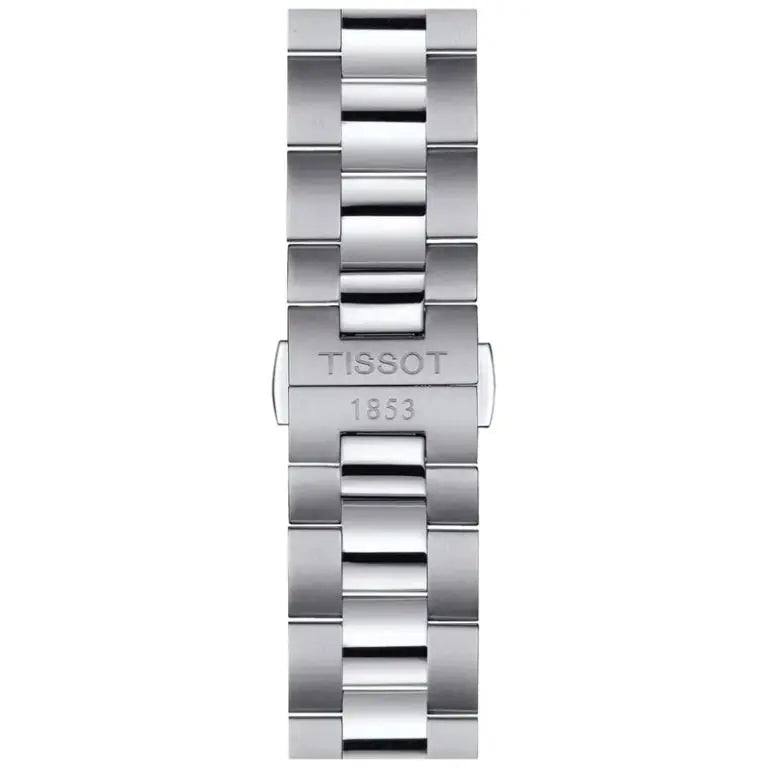 TISSOT Men’s Swiss Made Powermatic Silver Stainless Steel Green Dial 40mm Watch T127.407.11.091.01