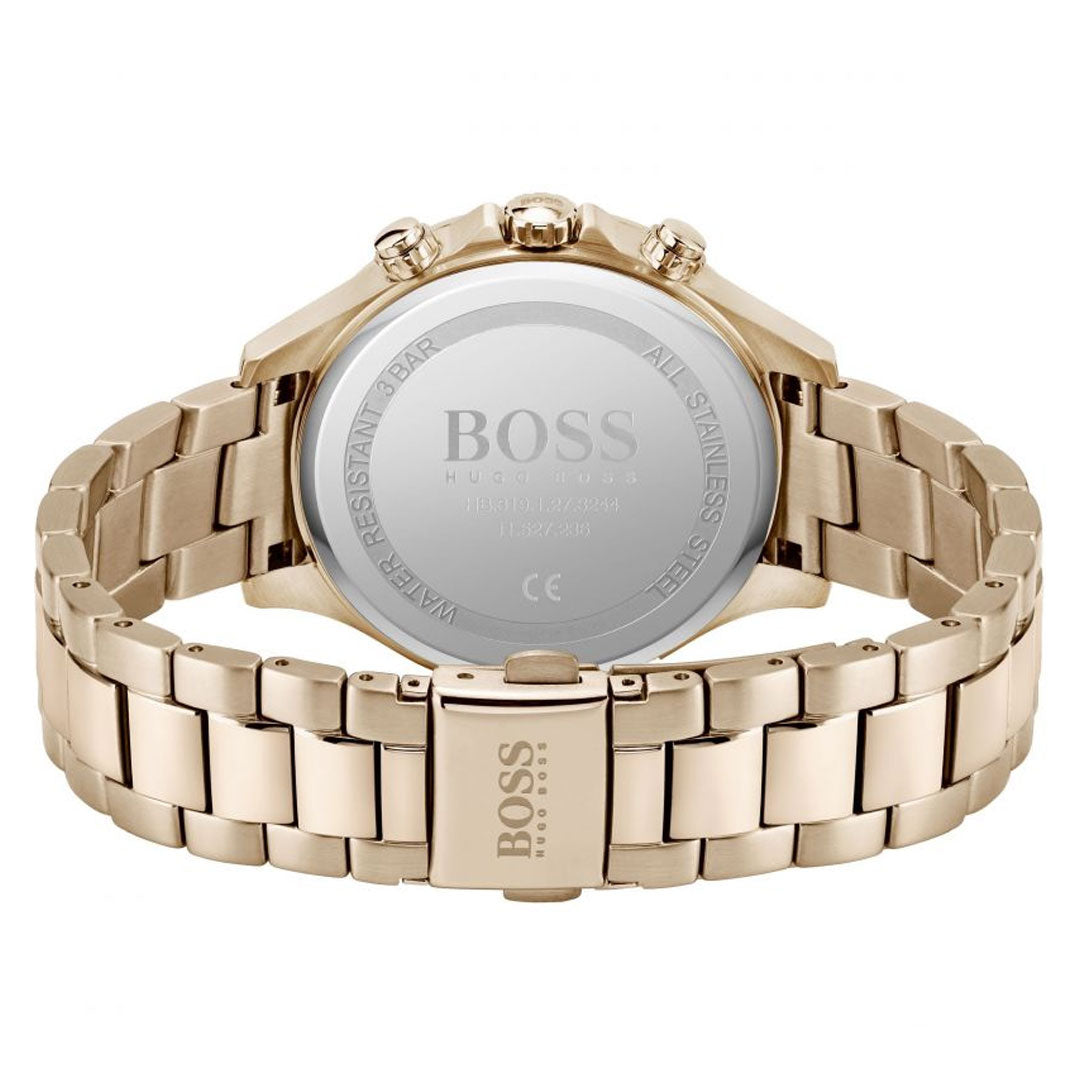 Hugo Boss Women’s Quartz Gold Stainless Steel Blue Dial 38mm 1502566
