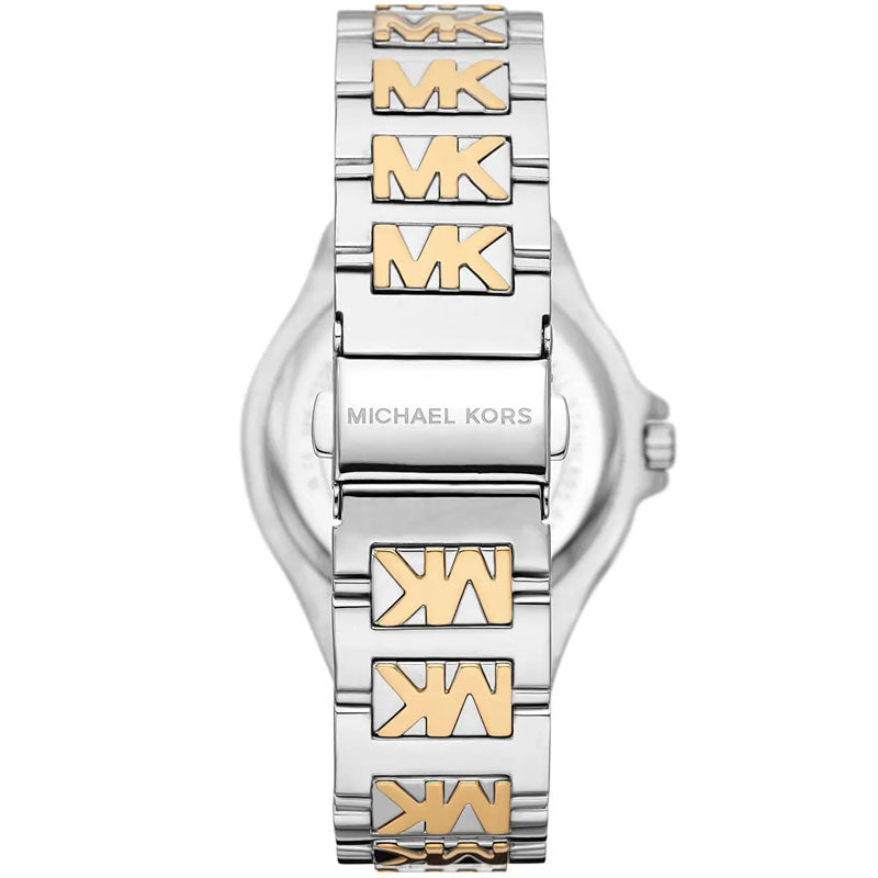Michael Kors Women’s Quartz Two Tone Stainless Steel White Dial 37mm Watch MK 7338