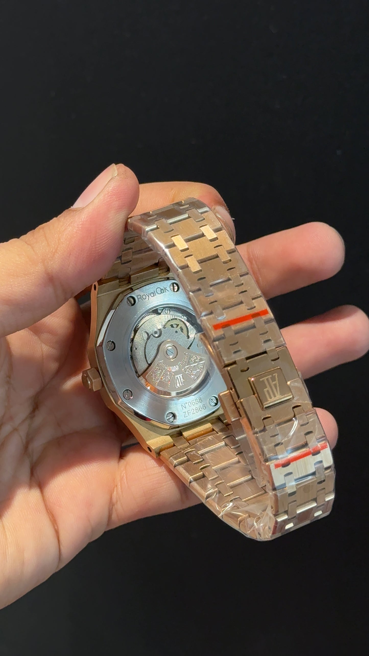 AP Auto | Rose Chain | White Dial