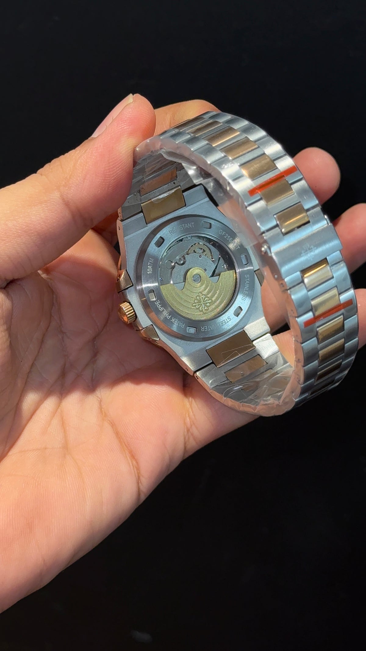 PP Auto | Rose Two Tone | Brown Dial