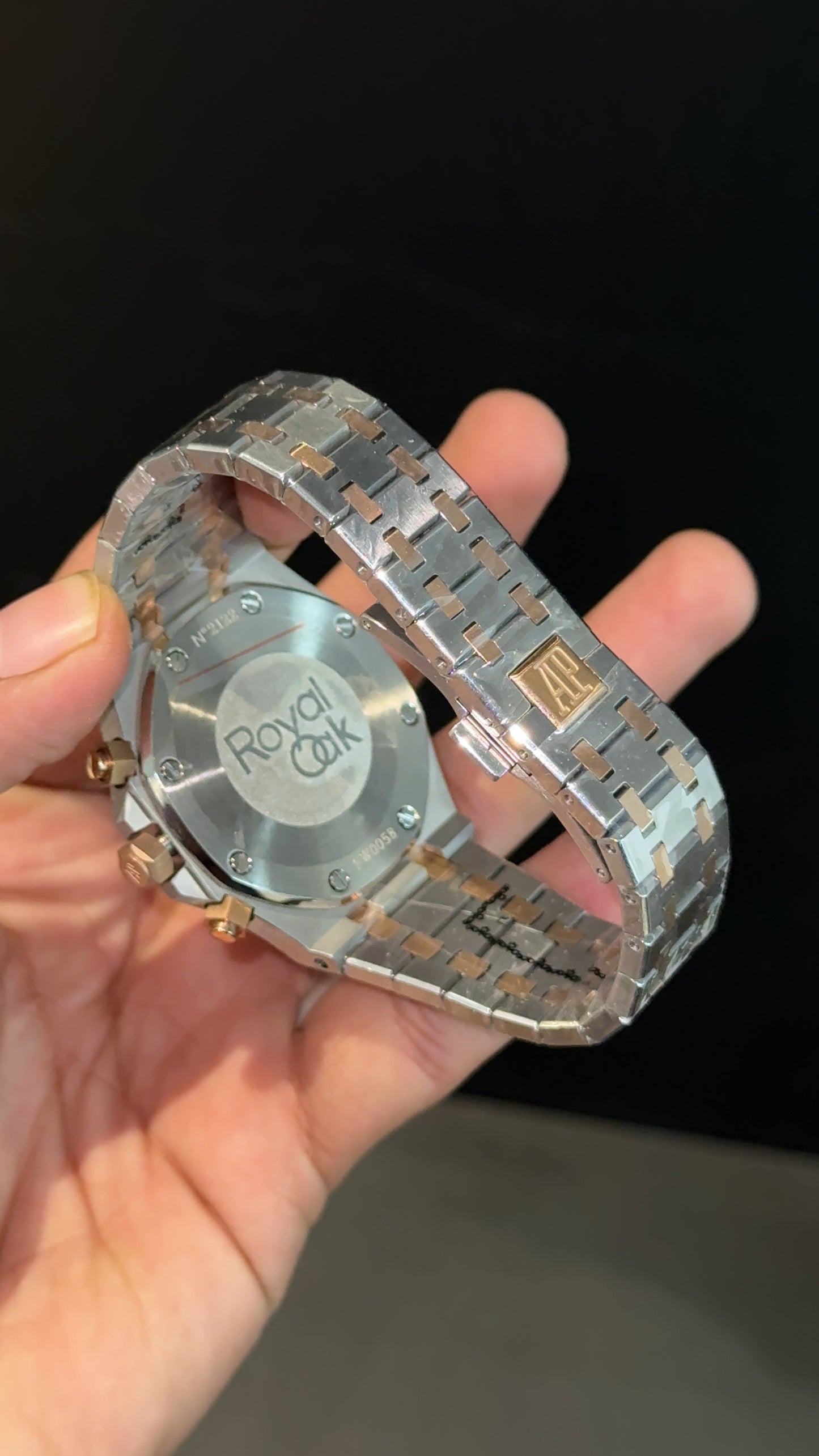 AP | Chrono | Rose Two Tone | Black Dial
