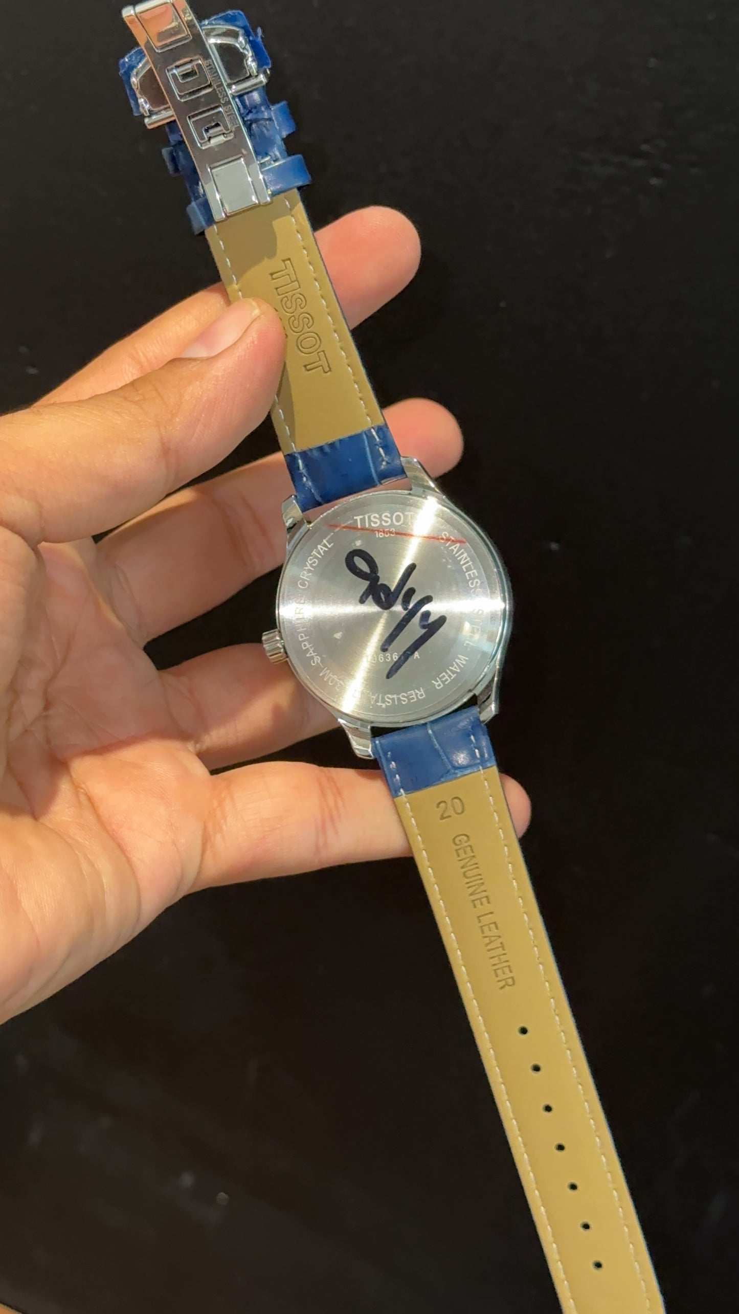 Tissot 1853 | Silver Case | Blue Leather Strap | Blue Classic Dial - twentyfour