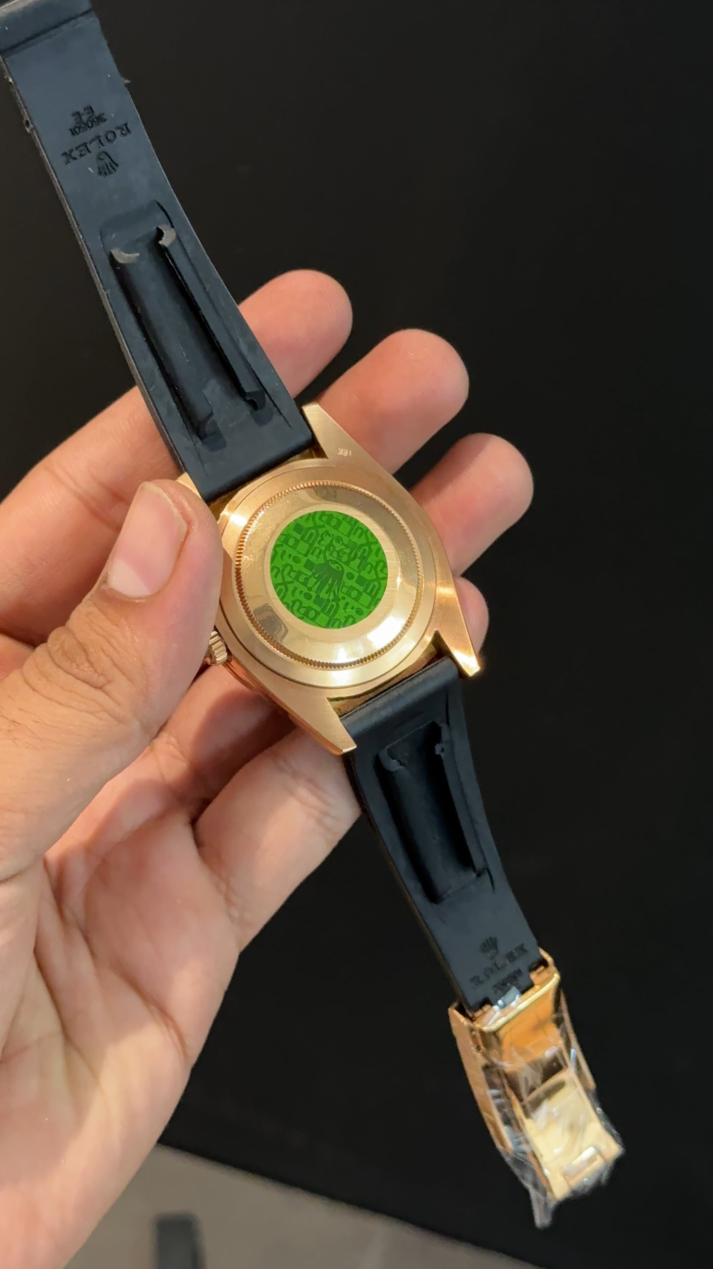 Sky Dweller | Rose | Pvc Strap | Brown Dial