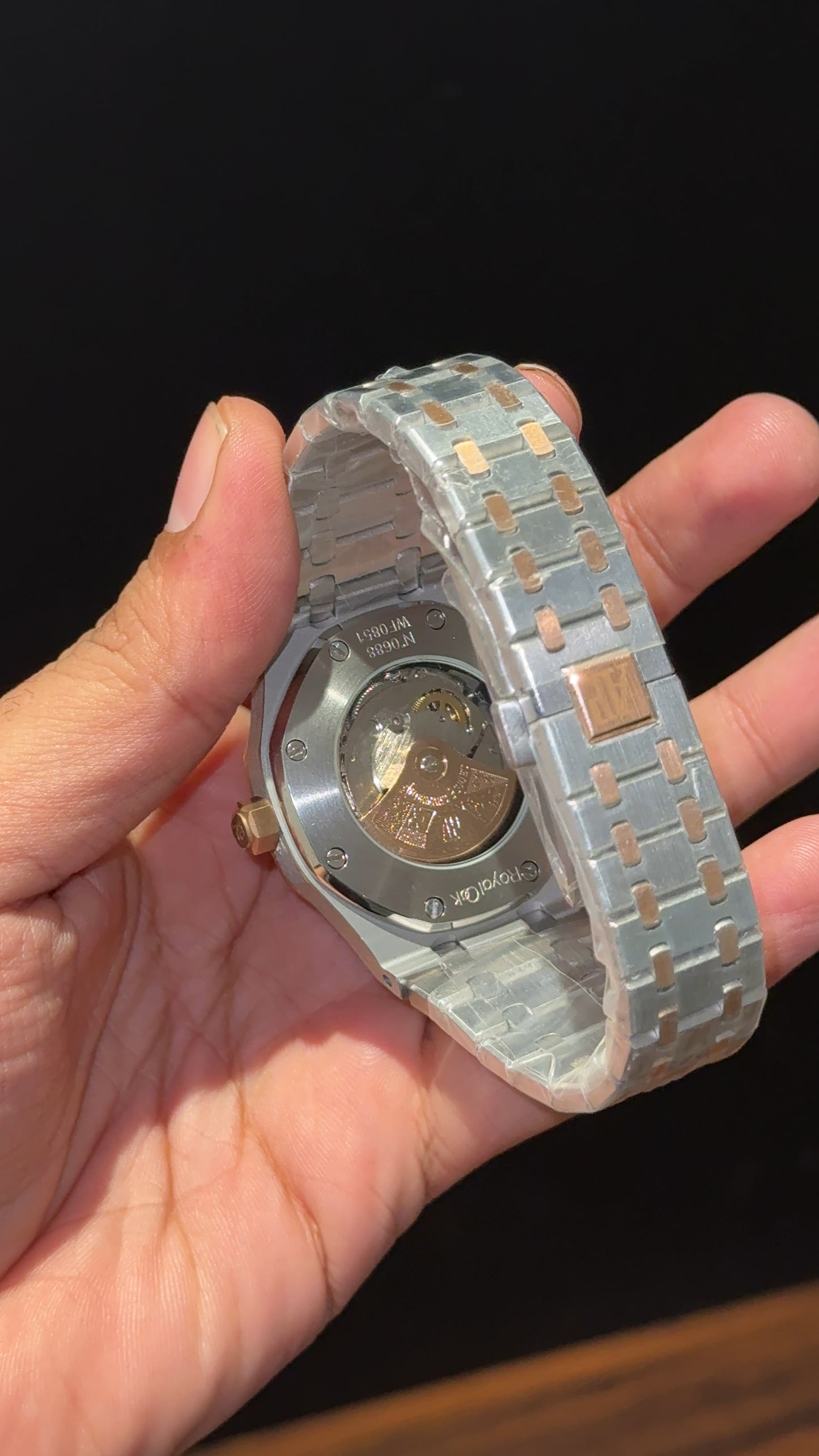 AP Auto | Rose Two Tone | Blue Dial