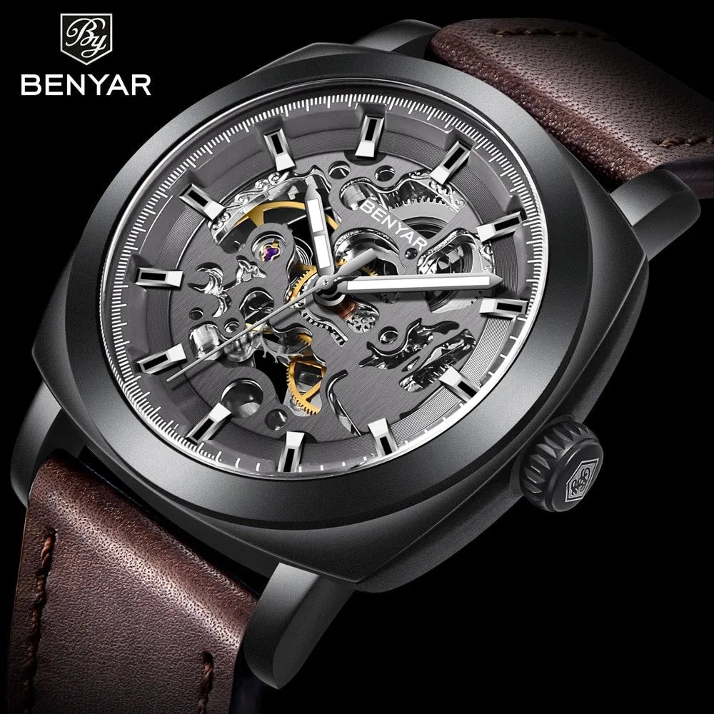 BENYAR BY-5121L BGYBN | Skeleton Automatic Edition