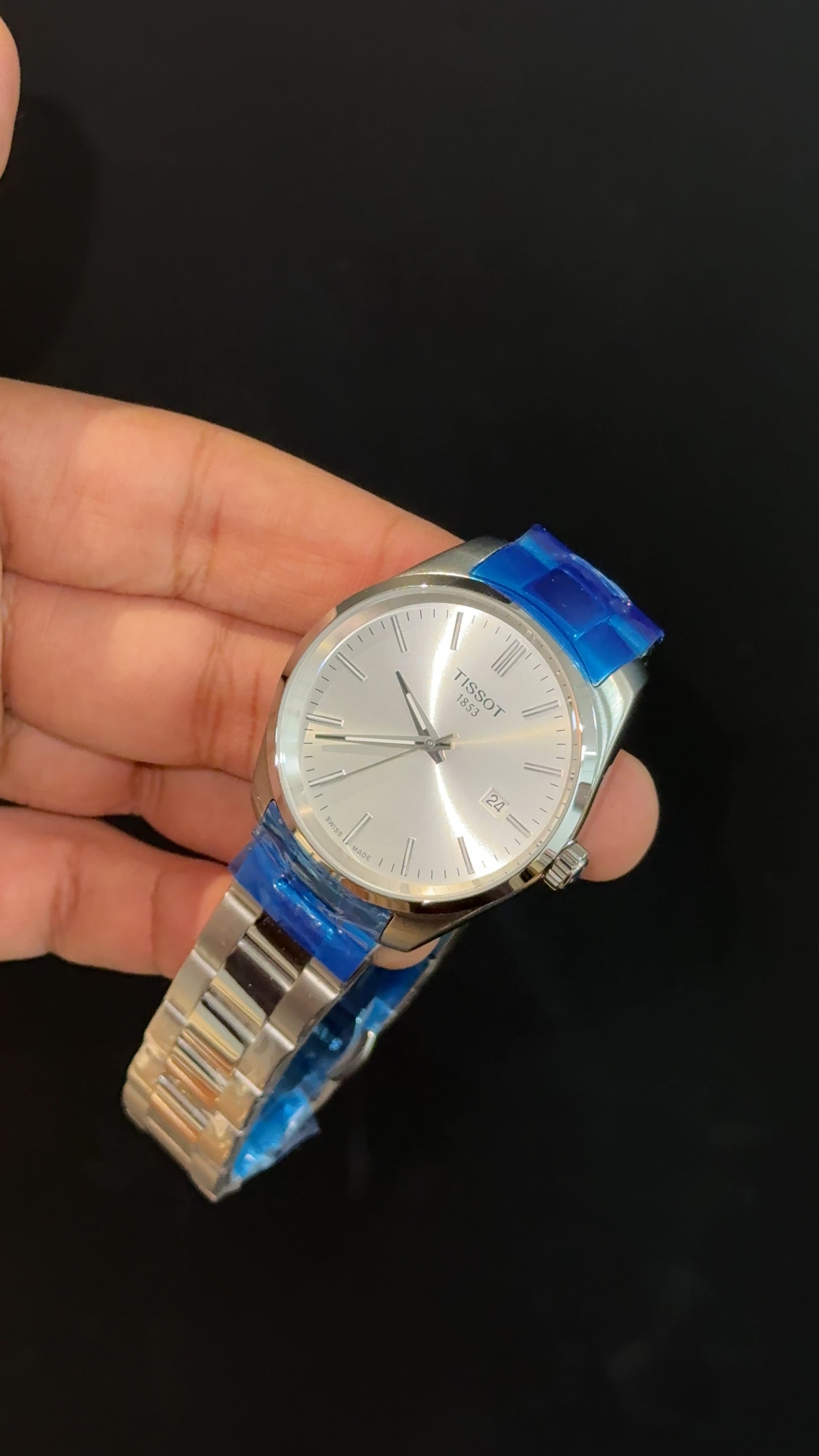 Tissot | Silver Oyester Chain | White Dial