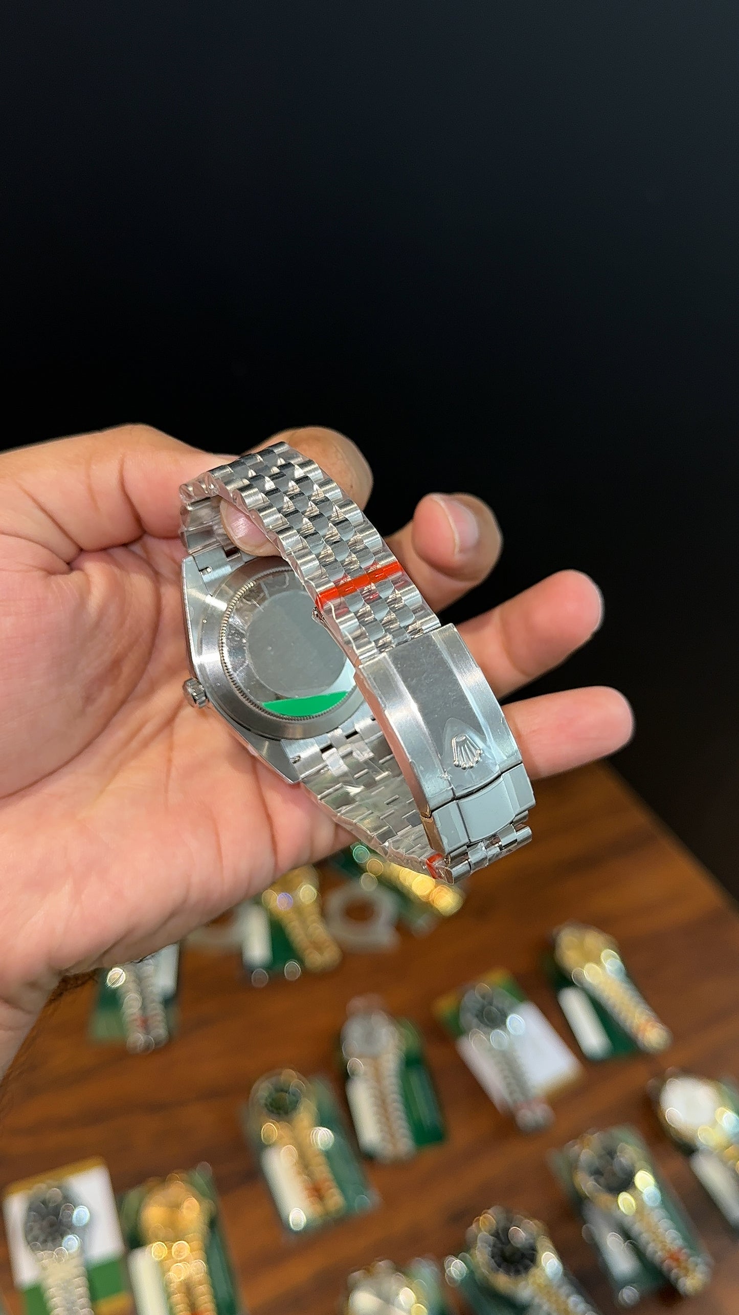 Premium Datejust | 40mm | Silver Chain | Wimbledon Dial