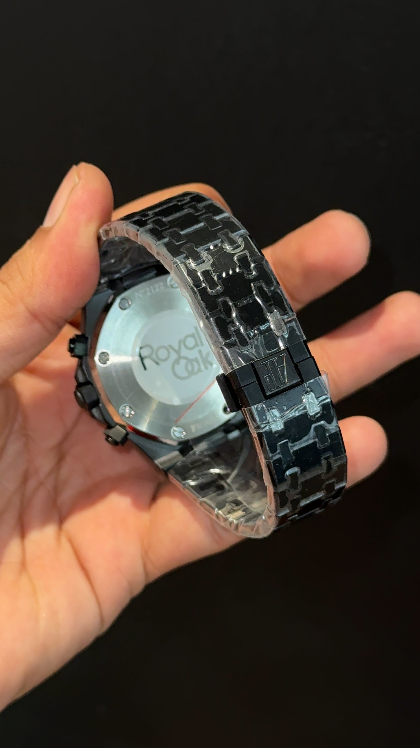 AP | Black Chain | Black Chrono Dial