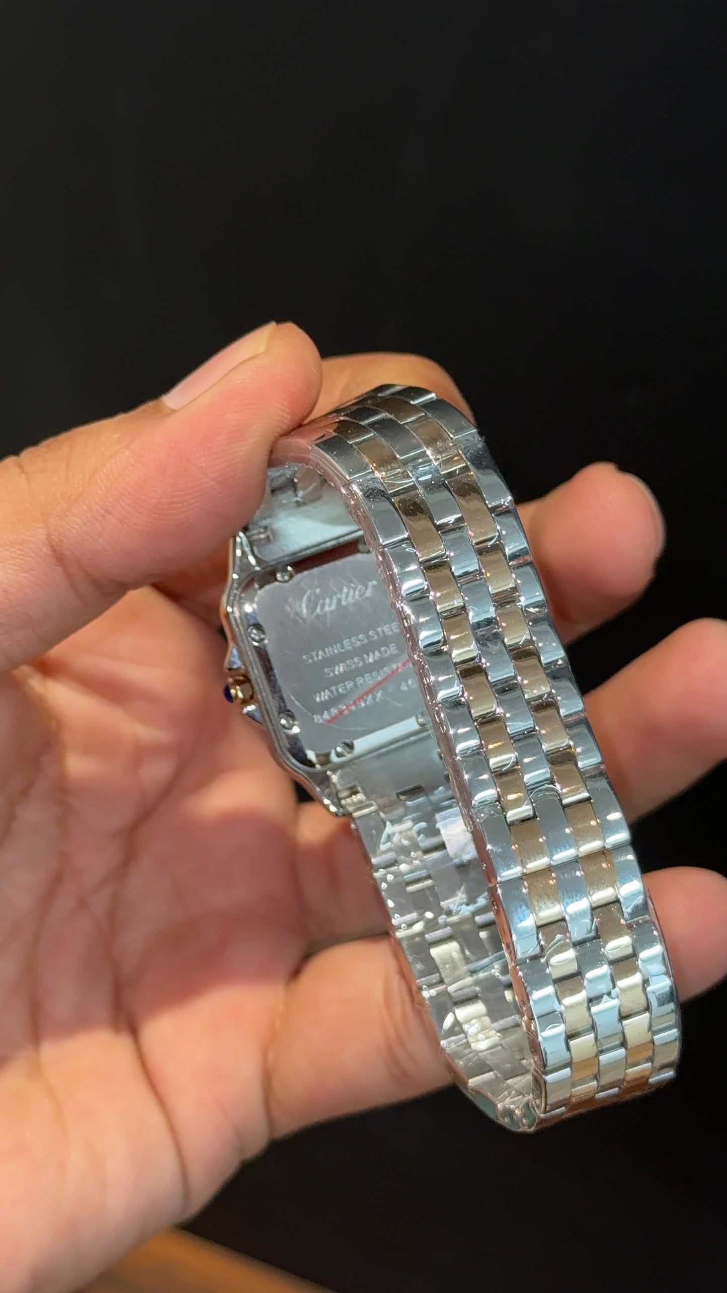 Cartier Panthere | 26mm | Woman | Diamond Case | Rose Two Tone | White Dial