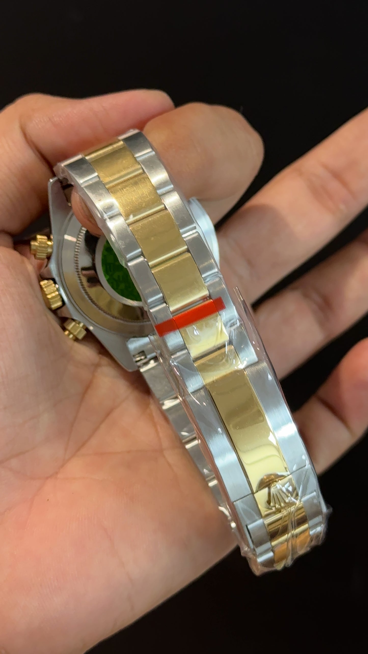 Daytona | Gold Two Tone | Chrono | Grey Dial