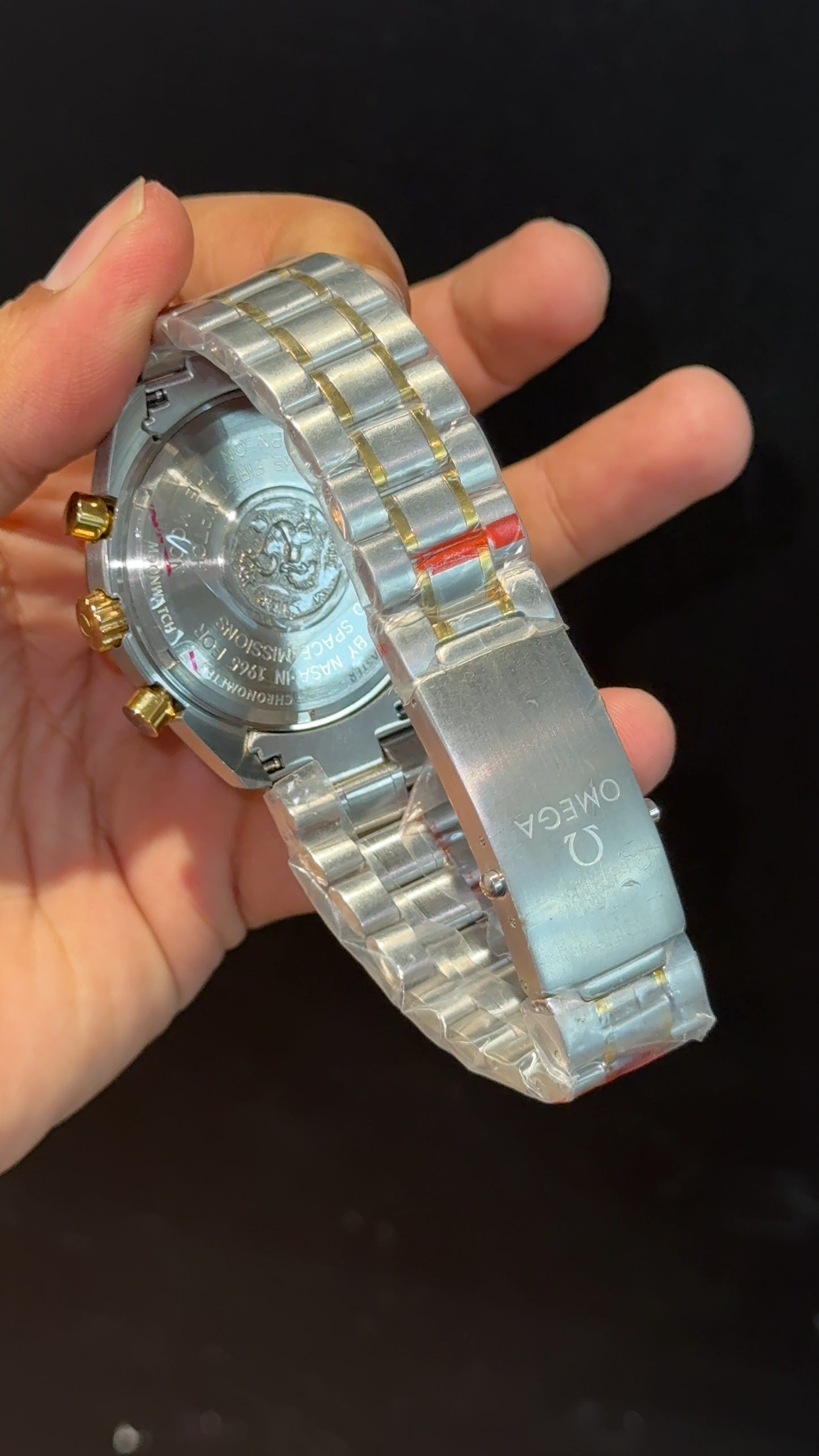 Omega Speedmaster | Gold Two Tone | Chrono | White Dial