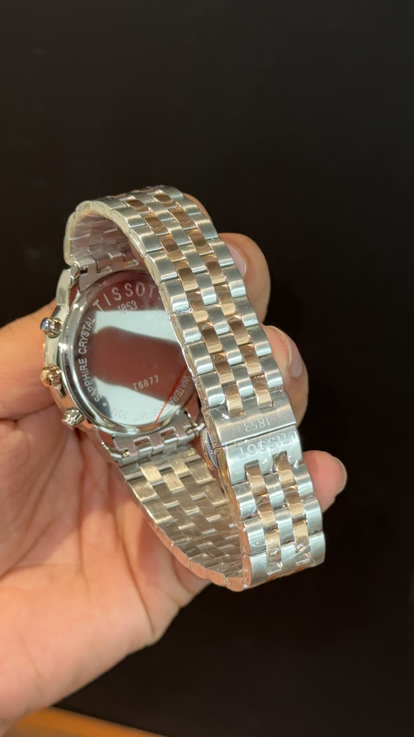 Tissot | Rose Two Tone | Chrono | Black Dial