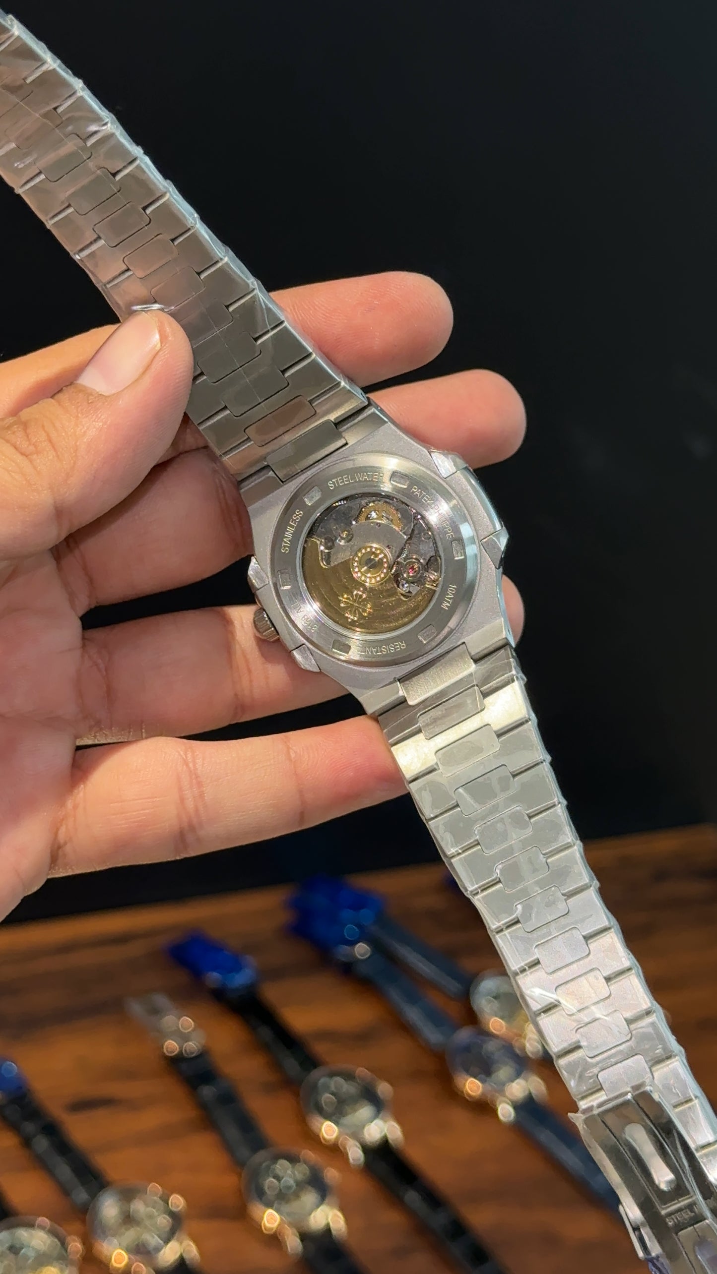 PP Auto | Silver Chain | White Dial