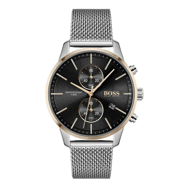 Hugo Boss Men’s | Quartz Stainless Steel Black | Dial 42mm 1513805