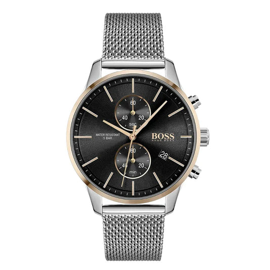 Hugo Boss Men’s | Quartz Stainless Steel Black | Dial 42mm 1513805