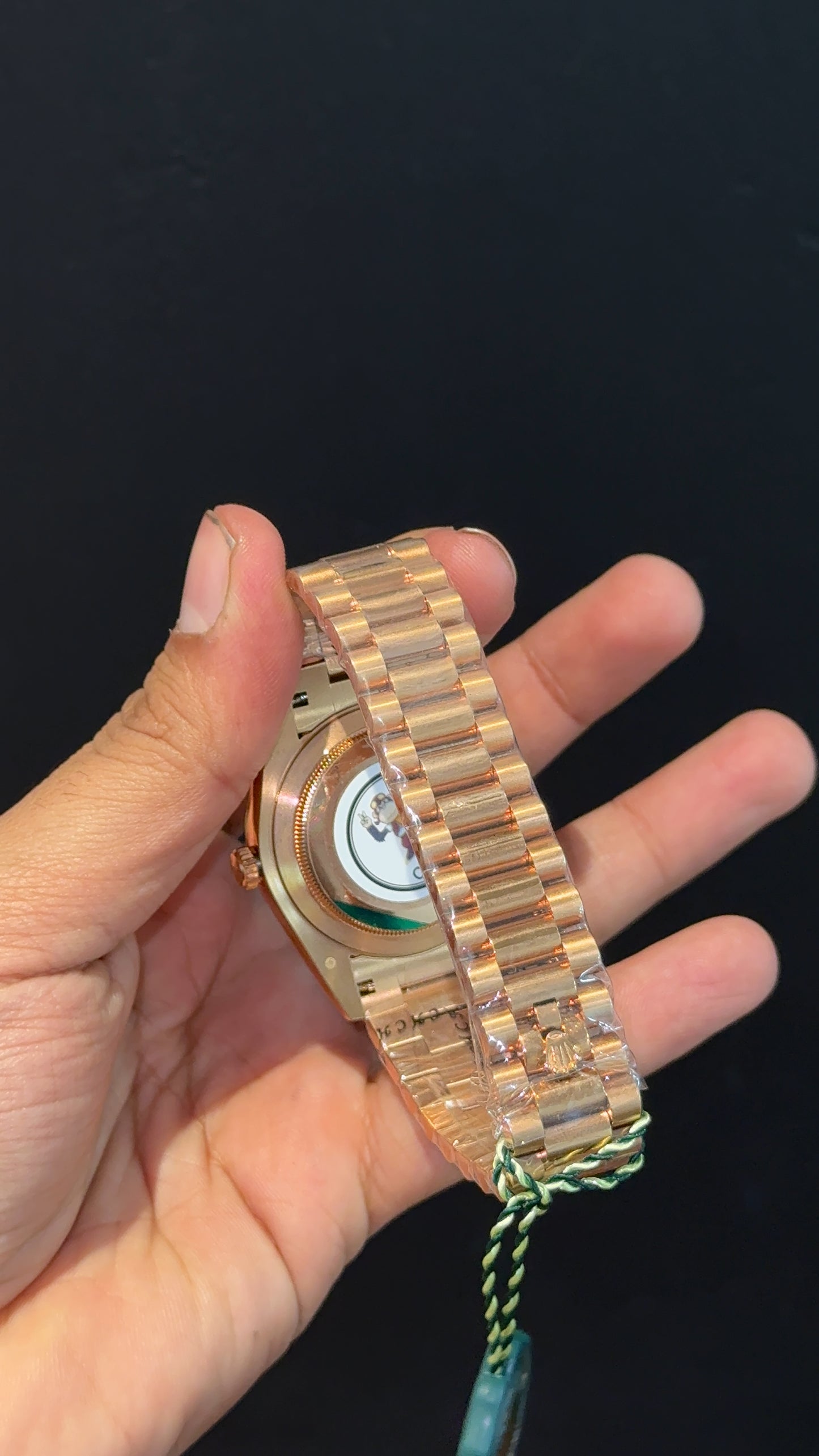 Premium Daydate | Rose Chain | Torquoise Dial