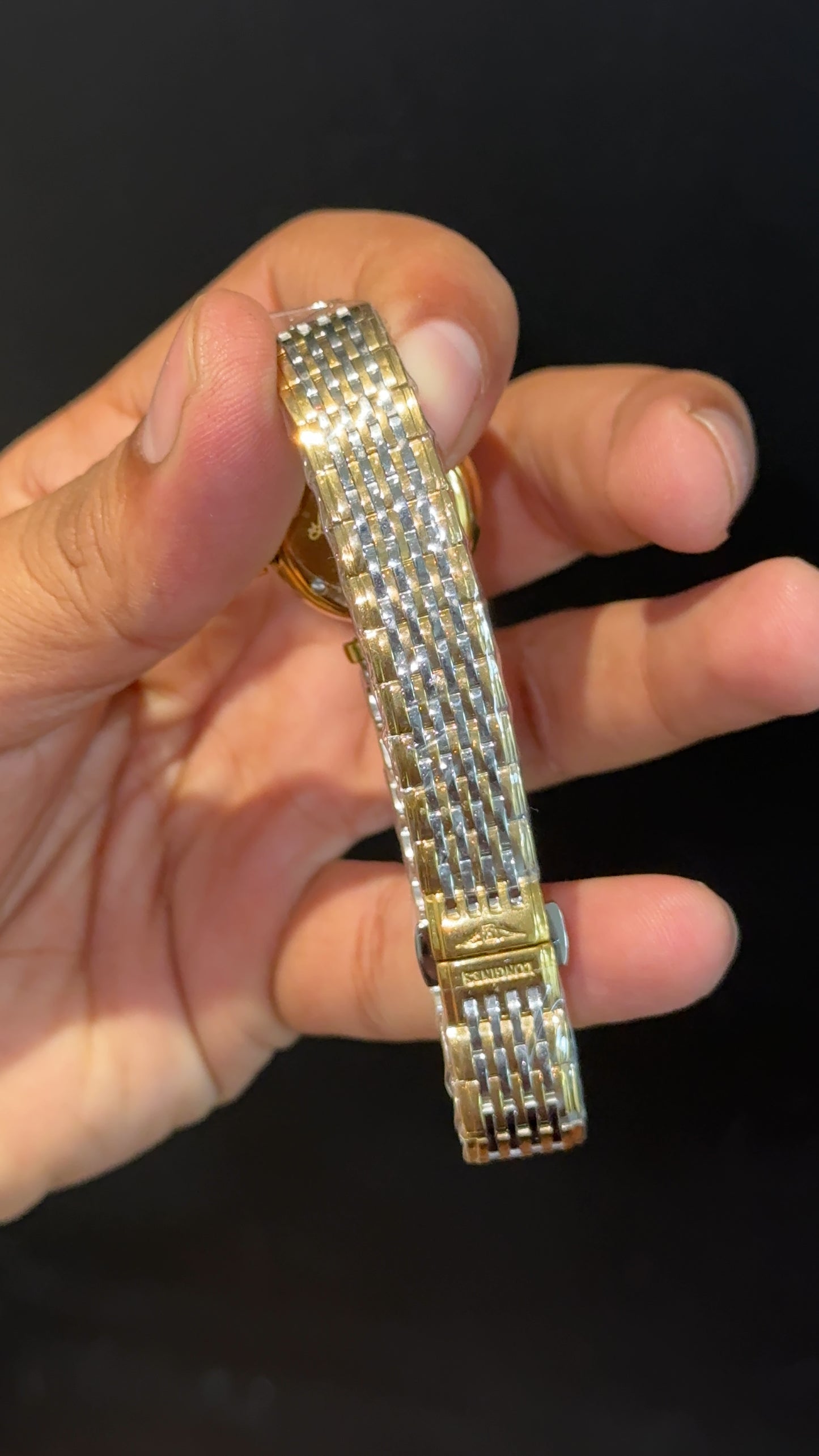 Longines | Woman | Gold Two Tone | Gold Diamond Dial - twentyfour