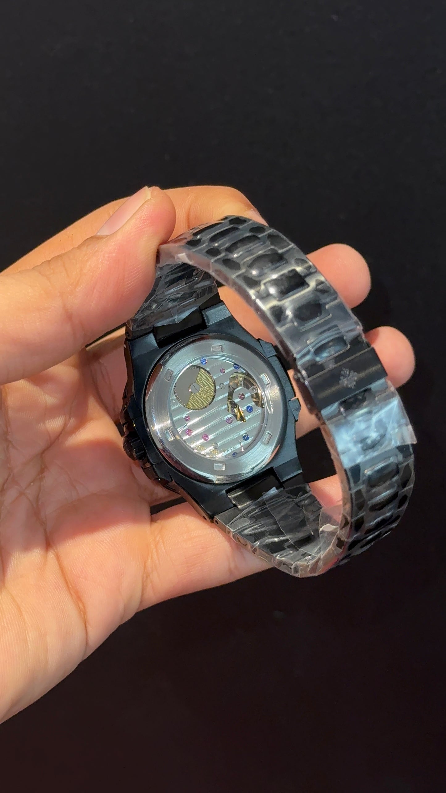 Pp Auto | Moonphase | Black Chain | Sub Grey Dials