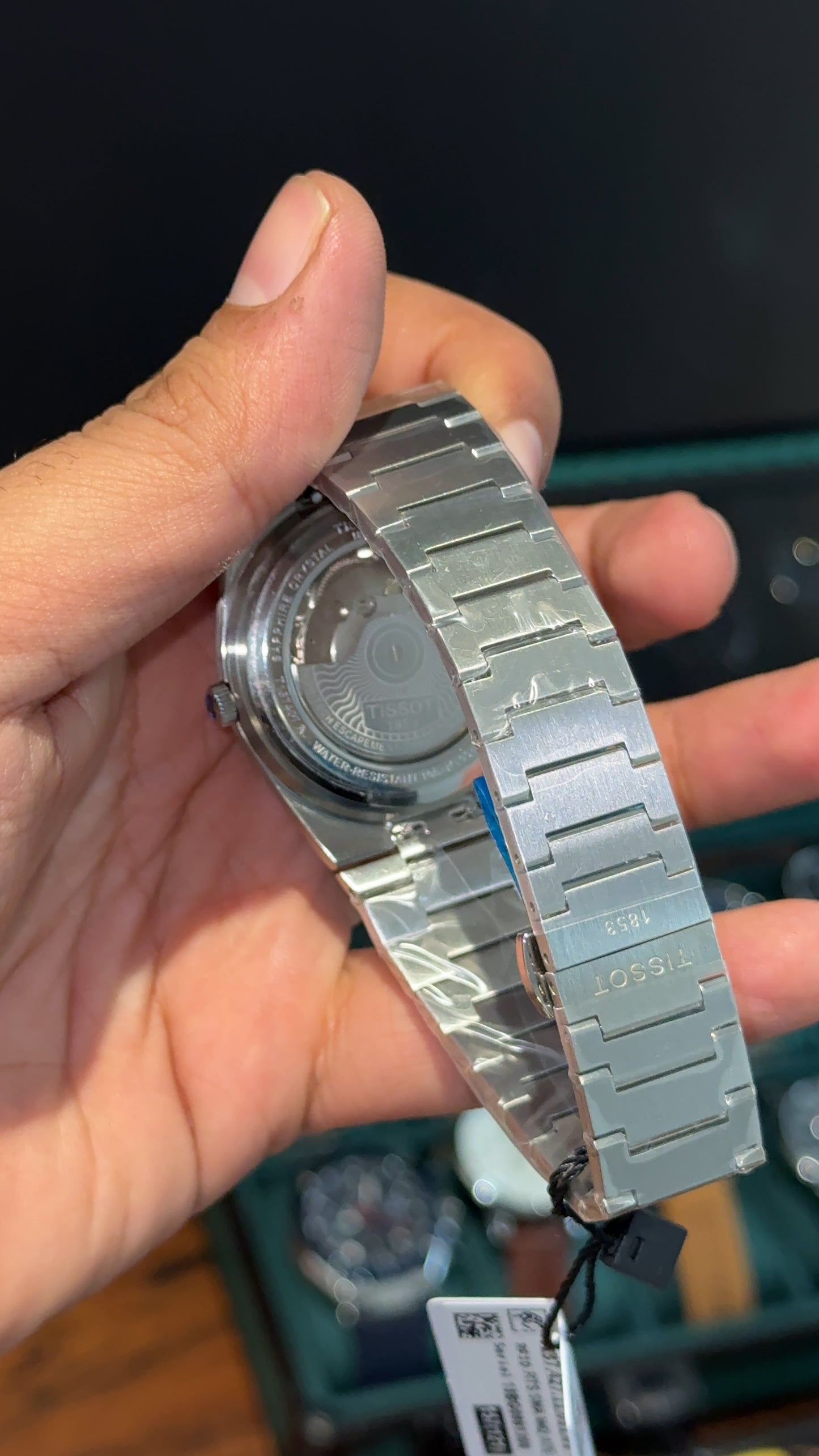 Tissot Prx | Auto | Silver Chain | Green Texture Dial