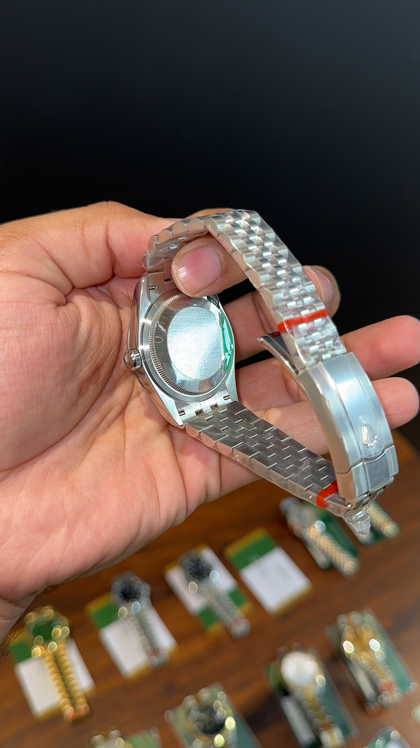 Premium Datejust | 36mm | Silver Chain | Mint Green Dial