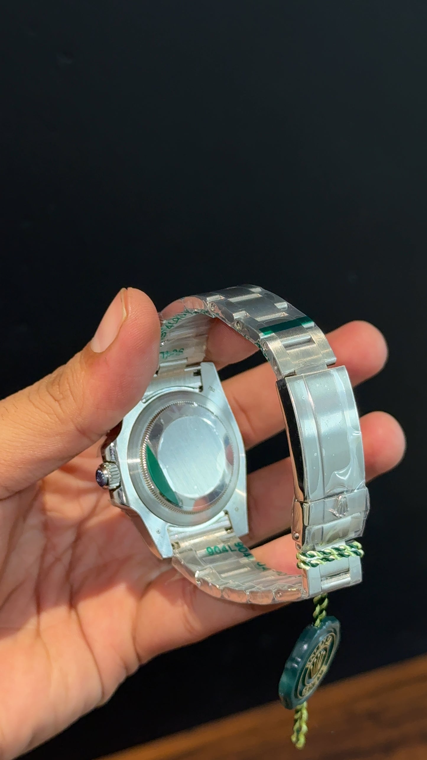 Submariner | Silver Chain | Blue Bezel | black Dial