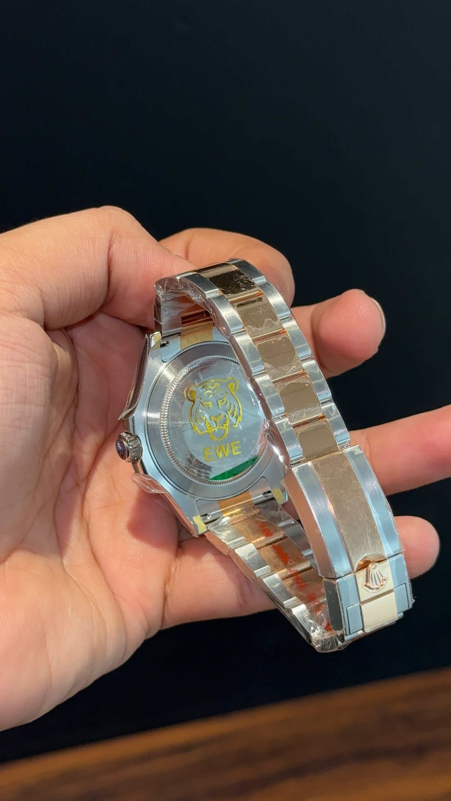 Executive Yacht Master | Rose Two Tone | Shaddy Choco Dial