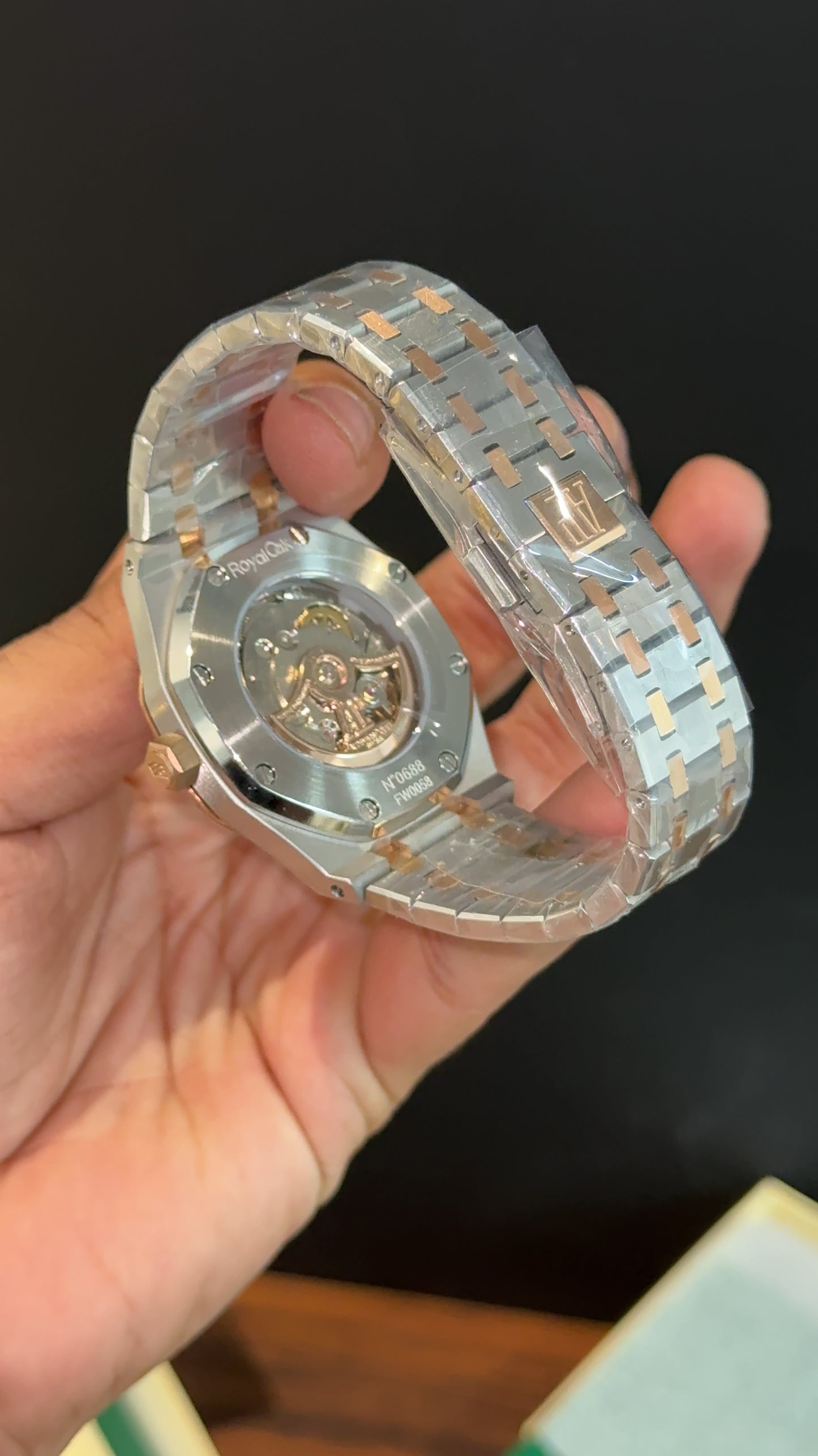 AP | Auto |Rose Two Tone | Choco Box Dial