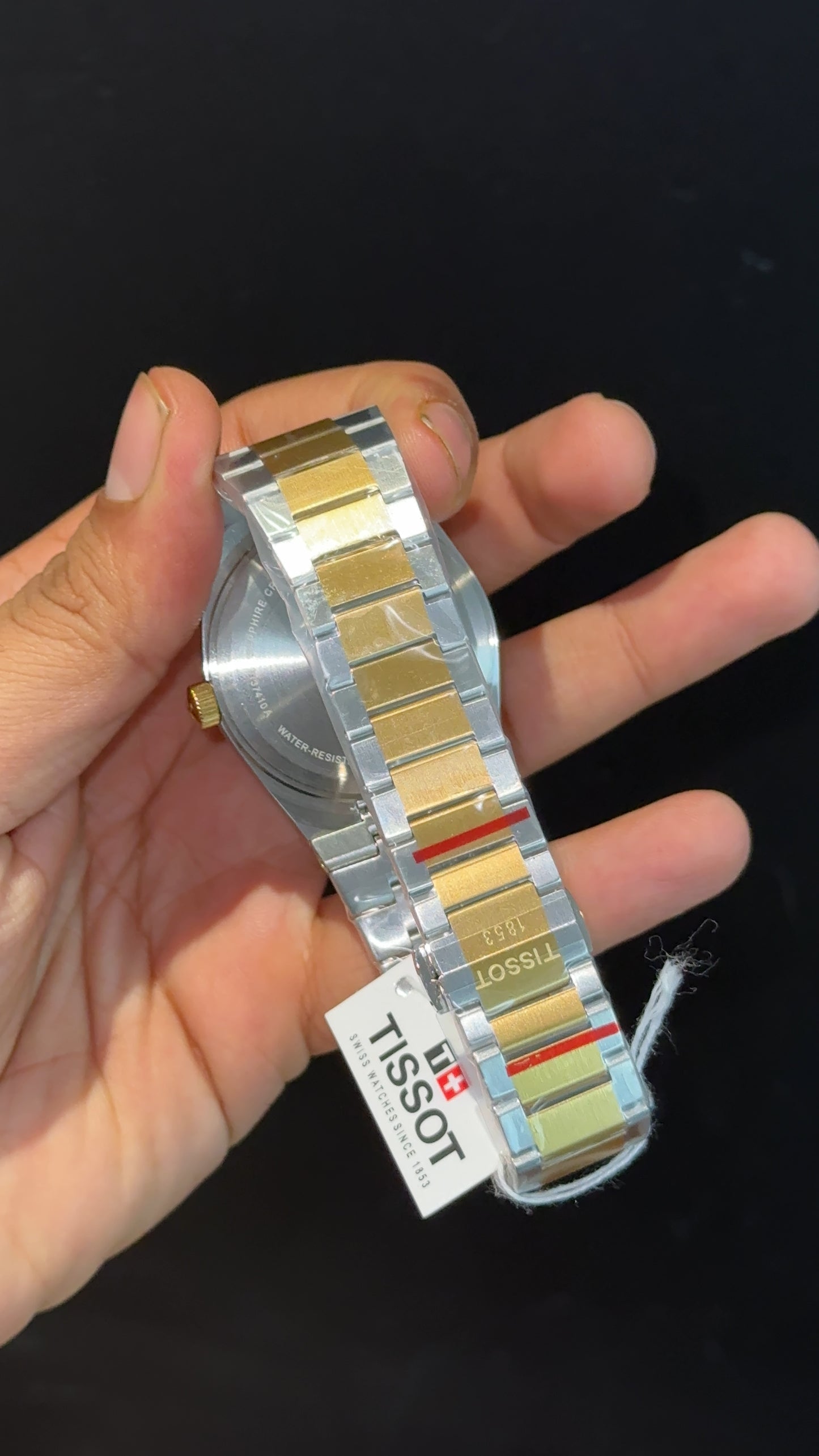 Tissot Prx | Quartz | Gold Two Tone | Gold Texture Dial - twentyfour