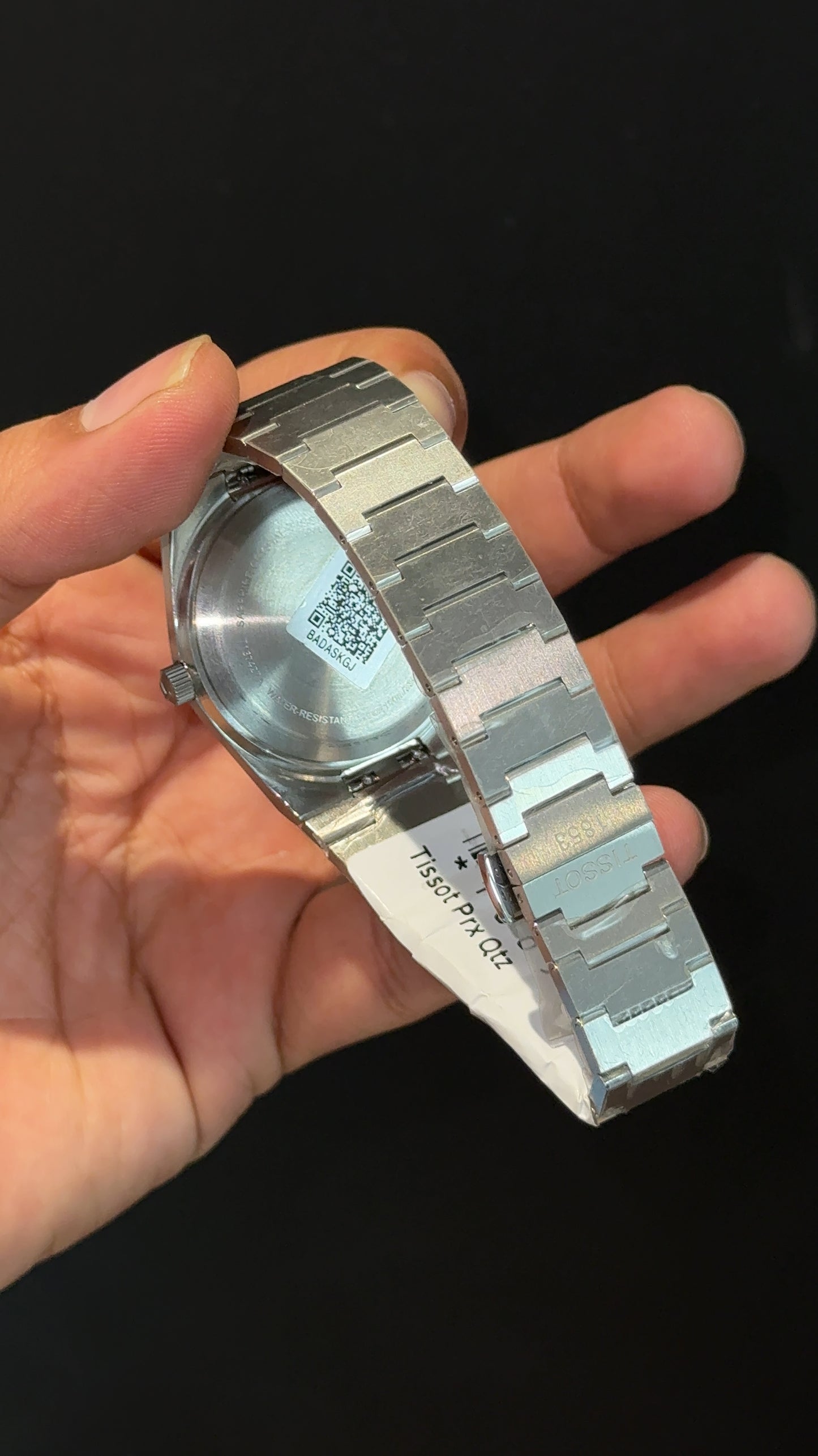 Tissot Prx | Quartz | Silver Chain | Rose Digits | Silver Dial