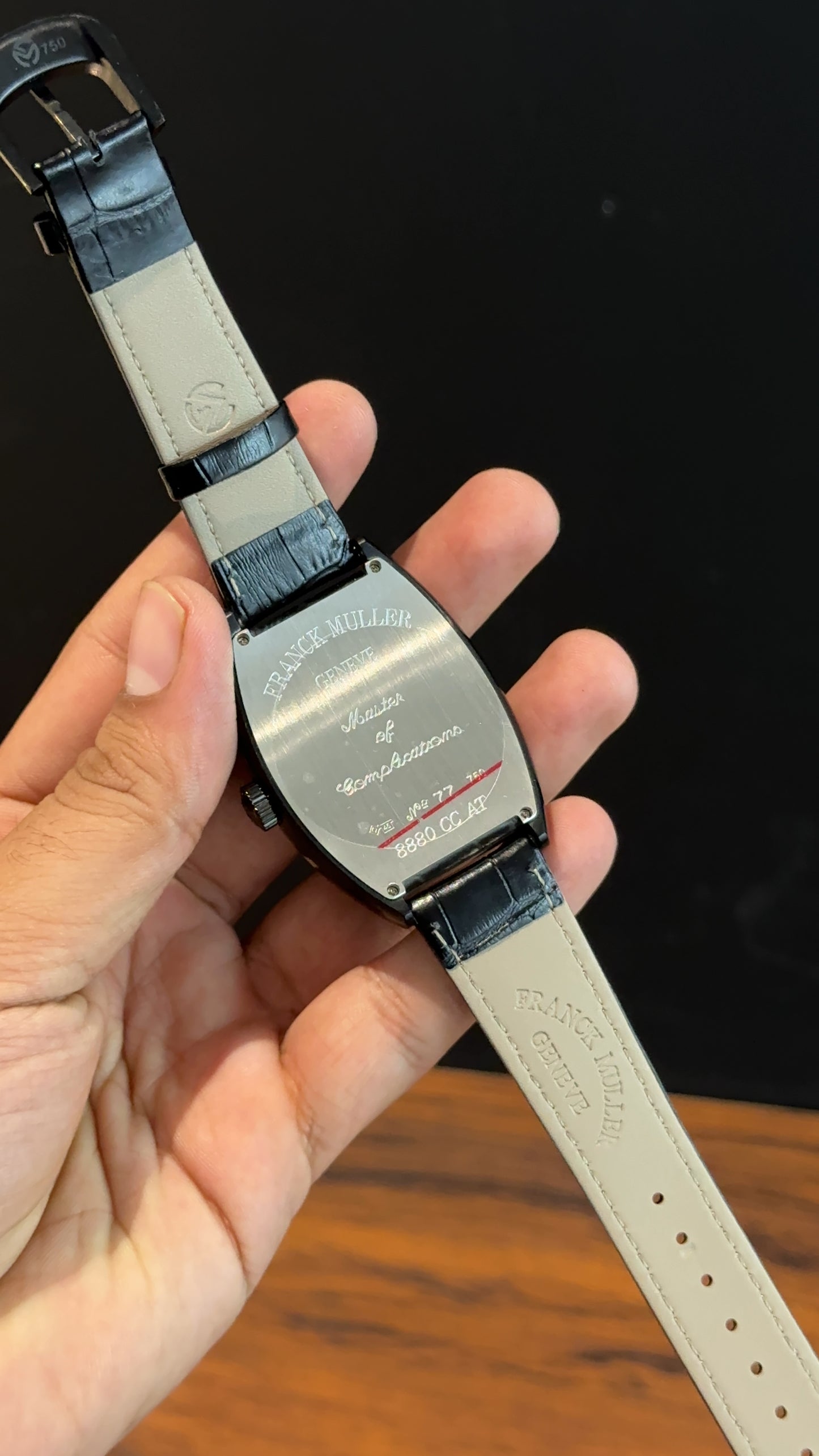 Franck muller | Black Strap | All Black