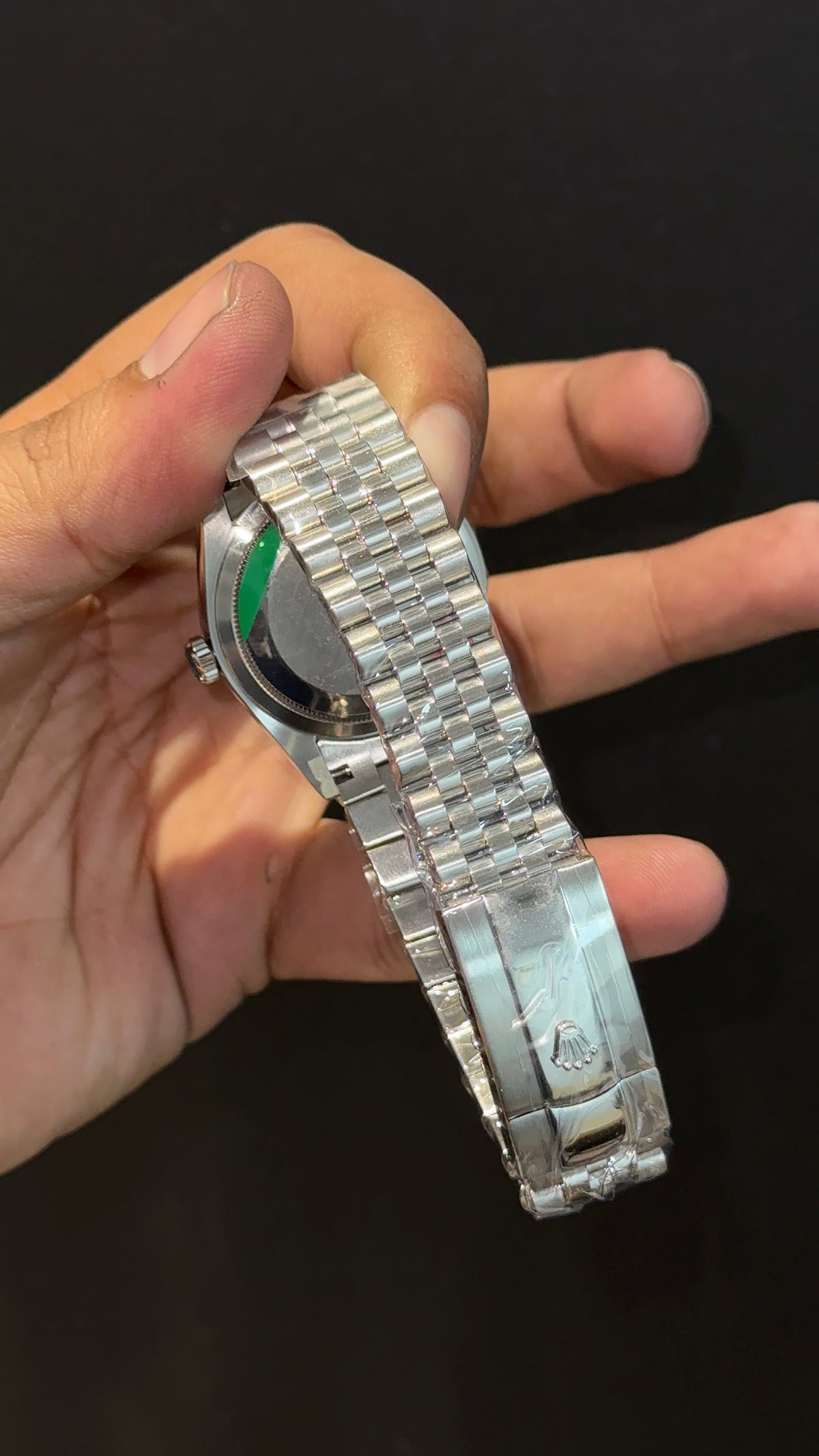 Premium DateJust | 36mm | Silver Chain | Wimbeldon Dial