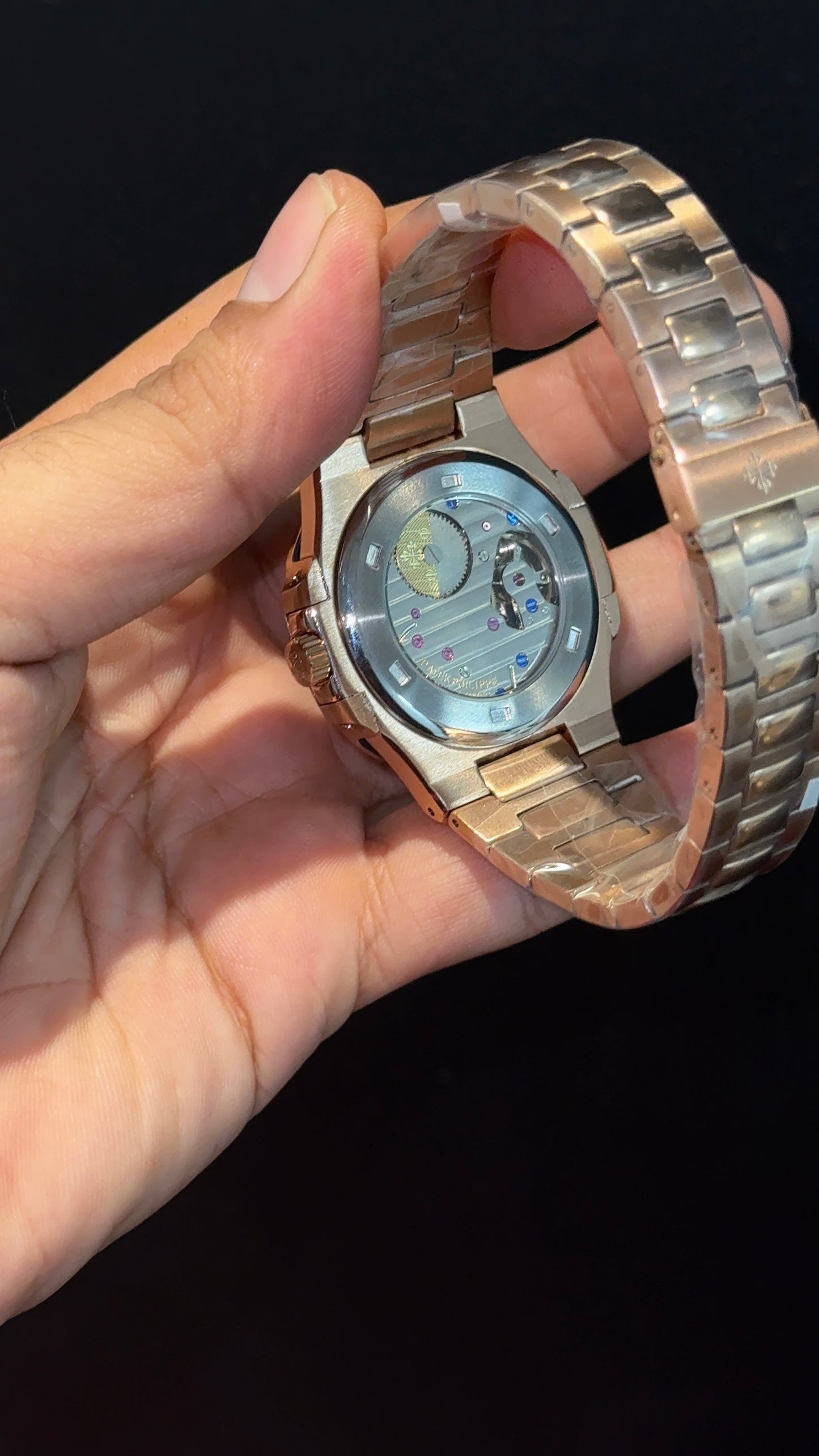 Pp Auto | Moonphase | Rose Chain | Sub Brown Dials