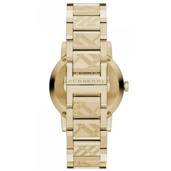 Burberry Men’s | Stainless Steel Gold Dial 38mm Watch BU9038